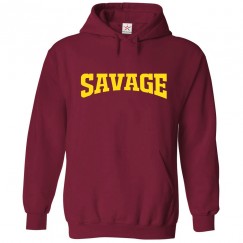 Savage Classic Unisex Kids and Adults Cool Pullover Hoodie